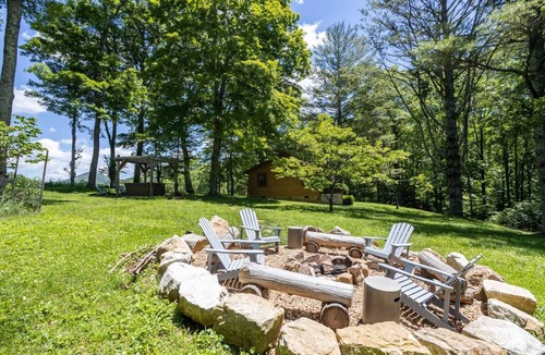 Todd Cabin | Cozy Cabin with Hot Tub and Fire Pit