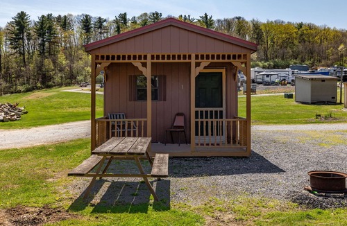Mifflinburg Cabin | Cozy Cabin1 Within Campground