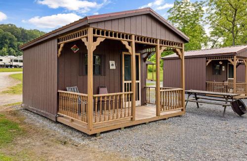 Mifflinburg House | Cozy Cabin3 Within Campground
