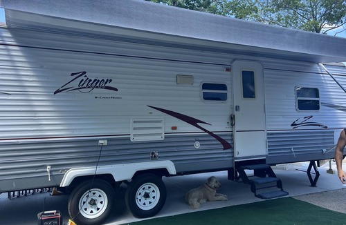 Gravois Mills House | Cozy Camper at Coconuts RV Resort Lake of the Ozarks
