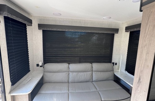 Kermit House | Cozy campground in peaceful Kermit with AC, fitness room