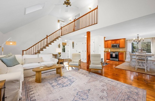 Harwich Center House | Cozy Cape Retreat with Fenced Yard & Fire Pit