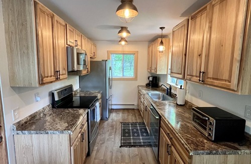 Margaretville House | Cozy Catskills Chalet with firepit! Peaceful setting with gorgeous views.