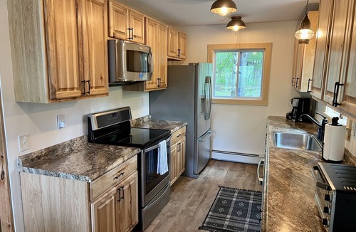 Margaretville House | Cozy Catskills Chalet with firepit! Peaceful setting with gorgeous views.