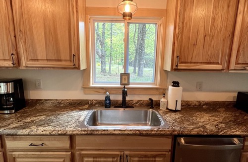 Margaretville House | Cozy Catskills Chalet with firepit! Peaceful setting with gorgeous views.