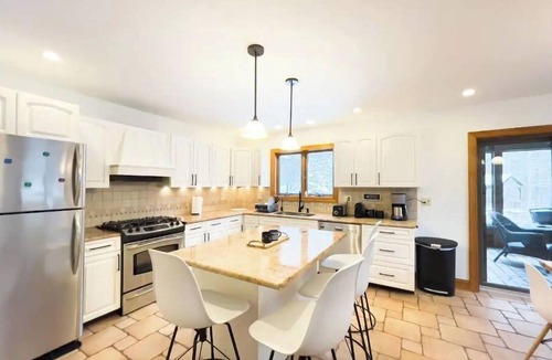 Dalton Ski Chalet | Cozy Cedar Chalet with Heated Pool