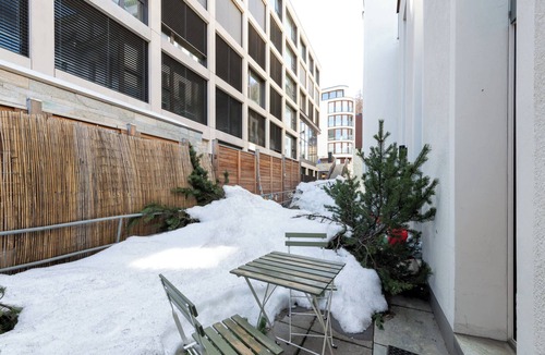 Sankt Moritz-Bad Apartment | Cozy Central Duplex, Garden & Family Comfort