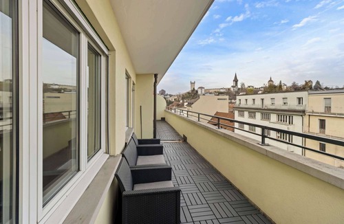 Lucerne Apartment | Cozy Central Lucerne Apartment with Balcony