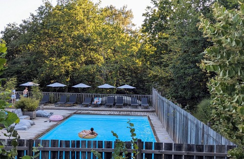 Biron Ski Chalet | Cozy chalet in Biron with shared pool