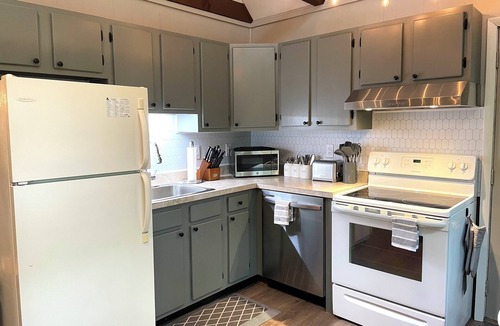Lake Ariel Ski Chalet | Cozy chalet-style home with fire pit in The Hideout, a five star community.