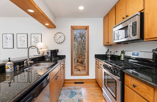 Wintergreen House | Cozy chalet w/king beds, fireplace, and hot tub. Close to hiking! Dog-friendly!