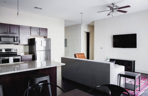 Montgomery Apartment | Cozy Chic 1BR Stay | Walkable to Stadium