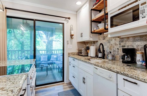 Lake Lure Condo | Cozy Chic Lake Lure Studio Rumbling Bald Resort Access!