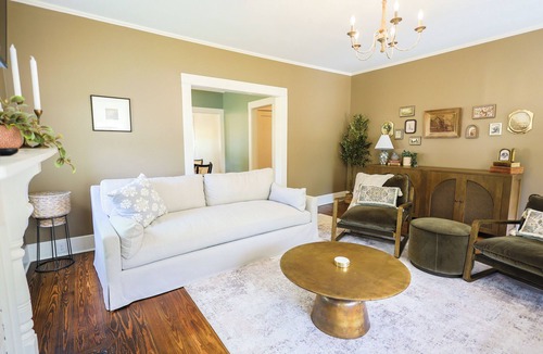 Cullman Cottage | Cozy Cottage - Newly Renovated - Minutes to Downtown - Fireplace - Sleeps 8