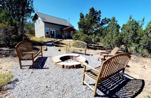 Blanding House | Cozy Cottage with Fire Pit and BBQ Nestled in the Cedar Trees in Blanding, Utah