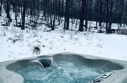 Livingston Manor House | Cozy Cottage with Jacuzzi, Sauna, Fire Pit and Reading Nook!