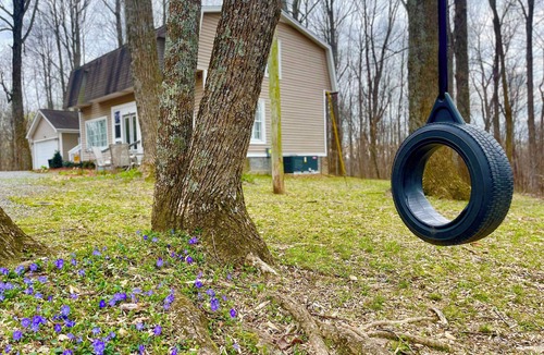 Hendersonville House | Cozy Cottage Wooded Retreat