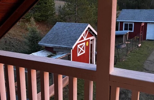 Athol Apartment | Cozy country living! 2-bedroom apartment on a small private farm