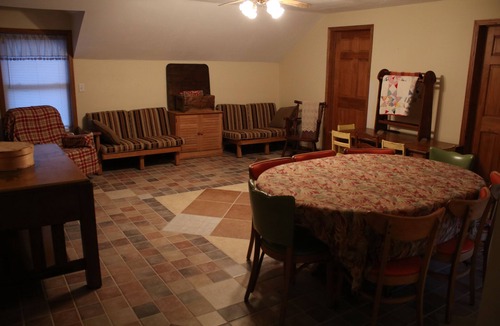 Downtown Coldwater Apartment | Cozy country "unplugged" upstairs apartment with lots of room for family fun.