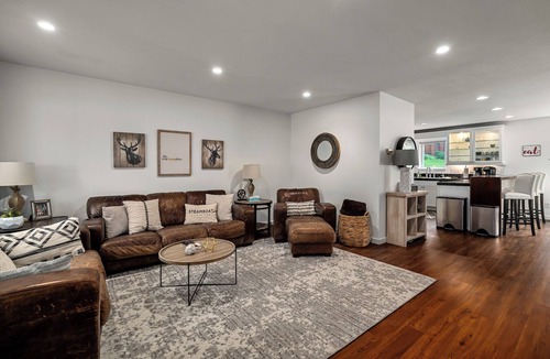Steamboat Springs House | Cozy Creek! End Unit with Creekside Patio, Grill, Top Deck & Communal Hot Tub!