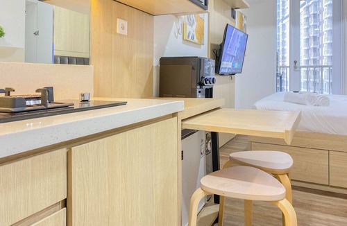 Permata Hijau Apartment | Cozy Designed Studio Tokyo Riverside Pik 2 Apartment