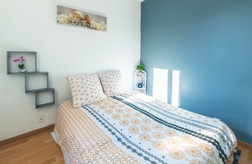 Aiguerelles Apartment | Cozy F2 2 mins walk from Montpellier Saint Roch station