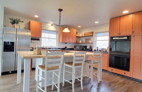 Paw Paw Lake House | Cozy Family Getaway Steps from Little Paw Paw Lake