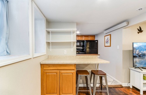 Cheyenne Apartment | Cozy Garden Level Two-Bedroom