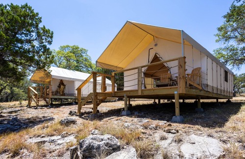 Boerne RV Rental | Cozy Glamping Retreat with Stargazing Skies