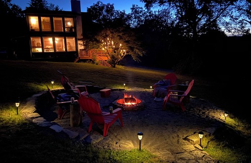 Blodgett Mills Ski Chalet | Cozy Hillside Chalet w/Hot Tub and Firepit - Greek Peak/Cortland/Ithaca