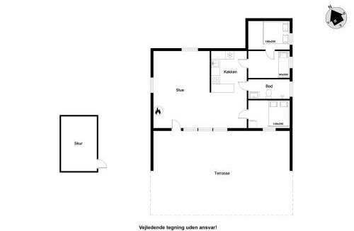 Amtoft House | Cozy Holiday Home 350 Meters From The Water In Amtoft