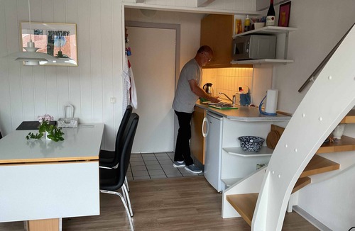 Bork Havn Apartment | Cozy holiday home with water park and spa
