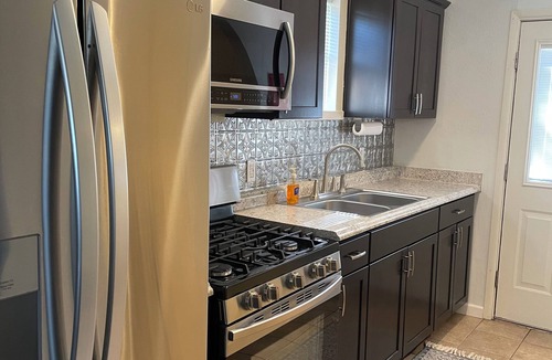 San Marcos House | Cozy home conveniently located and backs up to greenspace. Dog-Friendly!