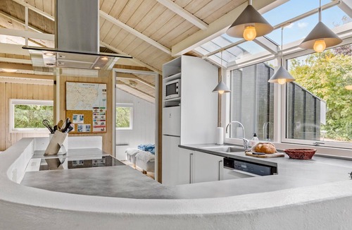 Handrup House | Cozy home in Ebeltoft with sauna