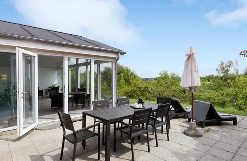 Handrup House | Cozy home in Ebeltoft with sauna