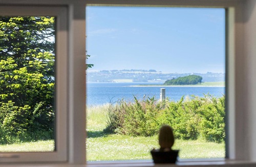 Knebel House | Cozy home in Knebel with sauna