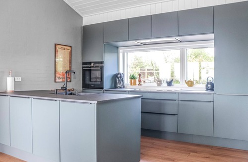 Knebel House | Cozy home in Knebel with house sea view