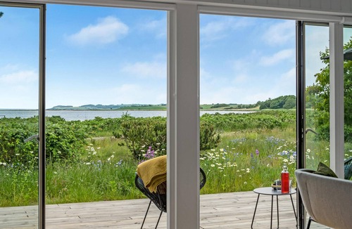 Knebel House | Cozy home in Knebel with house sea view