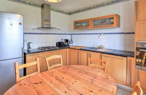 Montchamp House | Cozy home in Montchamp with kitchen