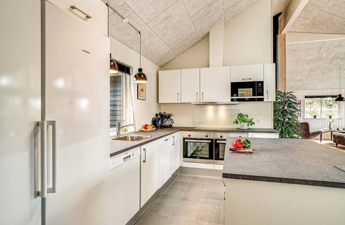 Houstrup House | Cozy home in Nørre Nebel with sauna