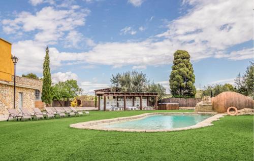 Can Trabal House | Cozy Home In Olerdola With Private Swimming Pool, Can Be Inside Or Outside