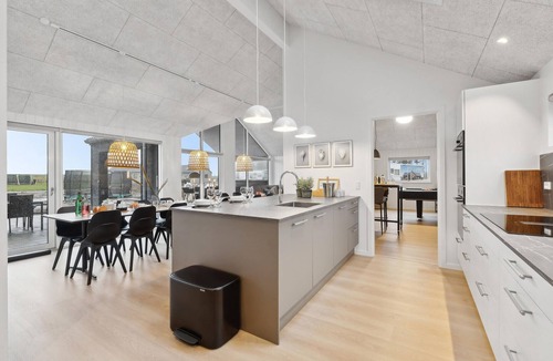 Hasmark Strand House | Cozy home in Otterup with sauna