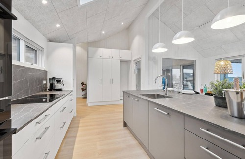 Hasmark Strand House | Cozy home in Otterup with sauna