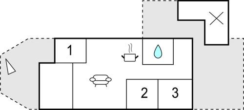 Rødhus House | Cozy Home In Pandrup With Kitchen
