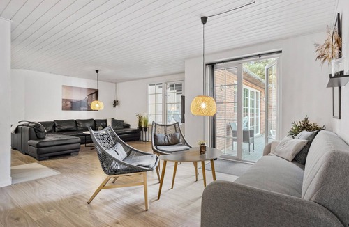Lodbjerg Hede House | Cozy home in Ringkøbing with sauna
