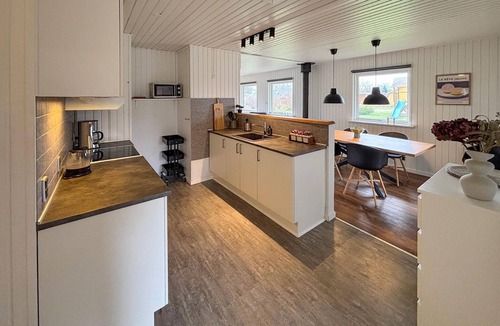 Skovmose House | Cozy home in Sydals with sauna