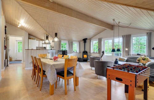 Arrild Ferieby House | Cozy home in Toftlund with kitchen