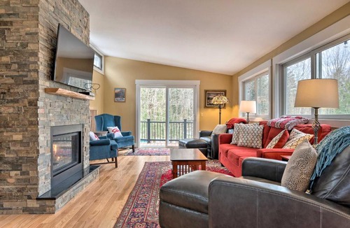 Stowe Area House | Cozy Home w/Sauna: Mins to Stowe Mountain Resort