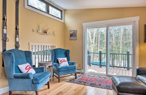 Stowe Area House | Cozy Home w/Sauna: Mins to Stowe Mountain Resort