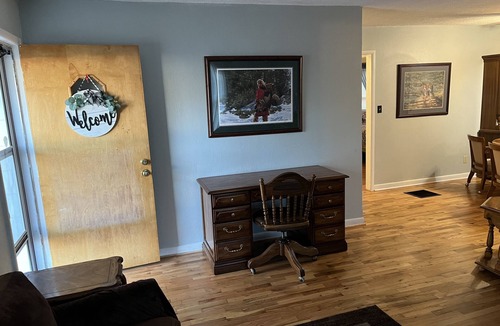 Laverne House | Cozy home with easy access to the main highway thru town, but in quiet area.